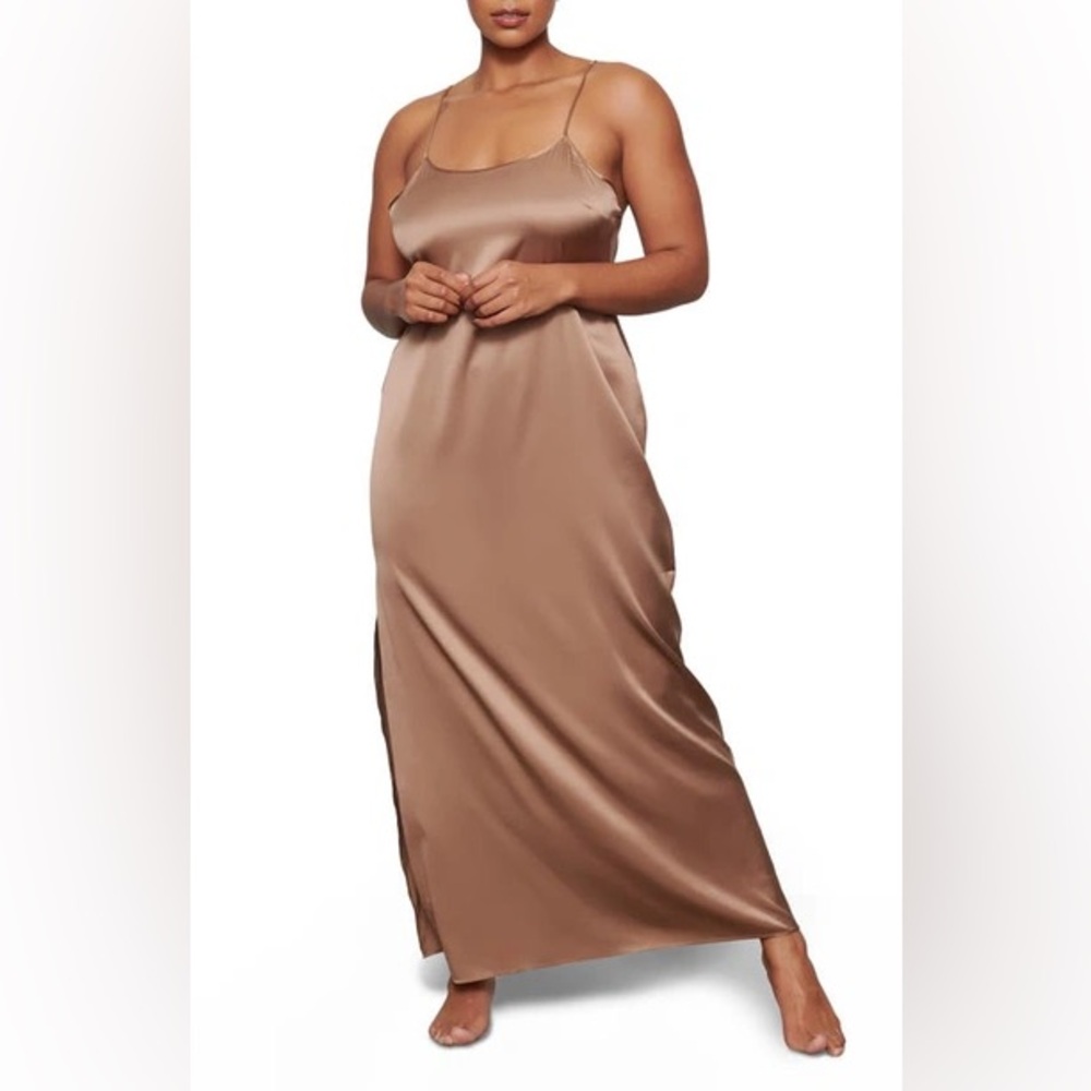 SKIMS Silk Slip Dress